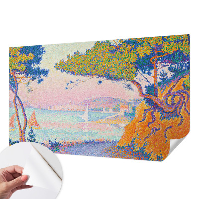 Moderne Fototapete nach Maß Farbenfrohe Landschaft