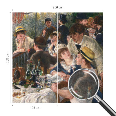 75D-Fototapete fürs Schlafzimmer mit Sommerfest-Motiv