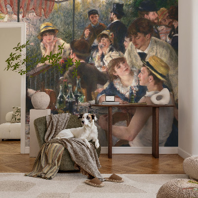 75D-Fototapete fürs Schlafzimmer mit Sommerfest-Motiv