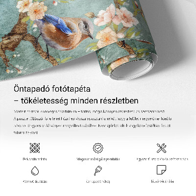 Hochwertige Bildtapete mit Motiv Mohnfelder