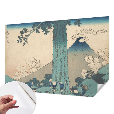 Selbstklebende Fototapete für die Wand mit Bergpanorama