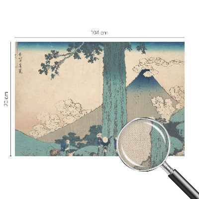 Selbstklebende Fototapete für die Wand Bergpanorama