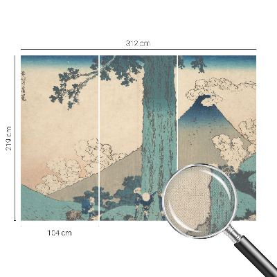 Selbstklebende Fototapete für die Wand Bergpanorama