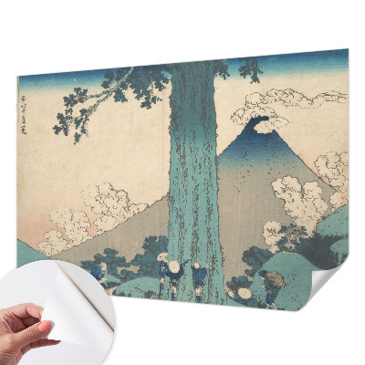 Selbstklebende Fototapete für die Wand mit Bergpanorama