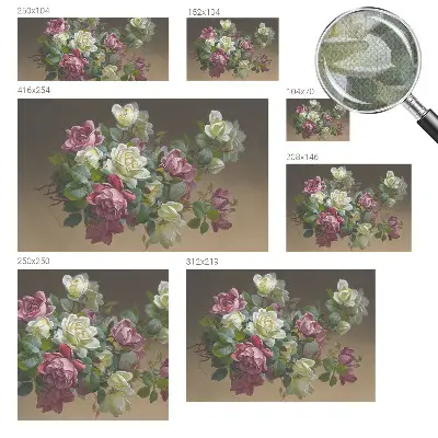 Selbstklebende Fototapete fürs Wohnzimmer mit floralem Motiv