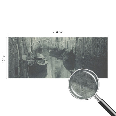 76D-Fototapete fürs Schlafzimmer Alter Kanal