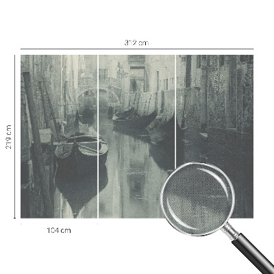 76D-Fototapete fürs Schlafzimmer Alter Kanal