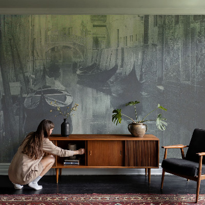 76D-Fototapete fürs Schlafzimmer Alter Kanal