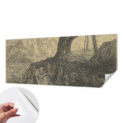 Selbstklebende Fototapete fürs Kinderzimmer Lesecharakter