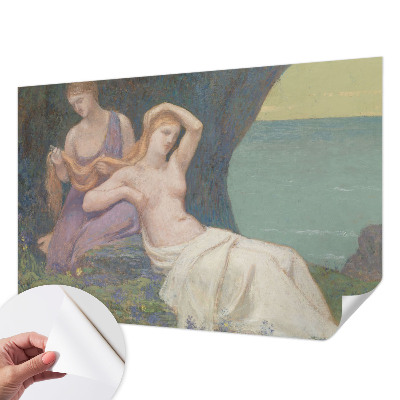 76D-Fototapete fürs Wohnzimmer Küstenszene