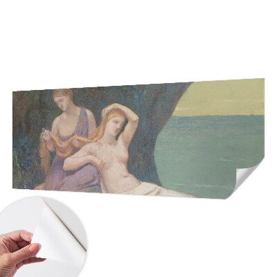 76D-Fototapete fürs Wohnzimmer Küstenszene