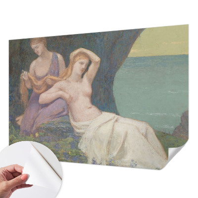 76D-Fototapete fürs Wohnzimmer Küstenszene