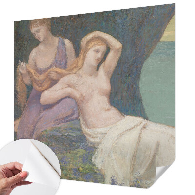 76D-Fototapete fürs Wohnzimmer Küstenszene