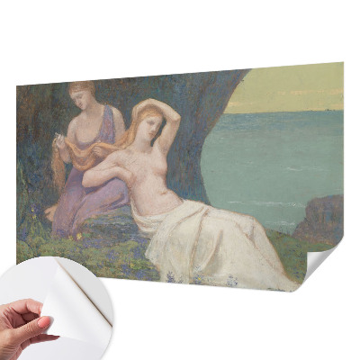 76D-Fototapete fürs Wohnzimmer Küstenszene