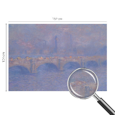 Fototapete nach Maß mit Motiv einer blauen Brücke