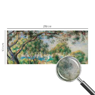 Moderne Fototapete nach Maß mit einer Küstenlandschaft