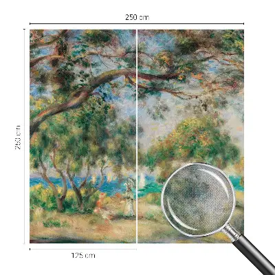 Moderne Fototapete nach Maß mit einer Küstenlandschaft