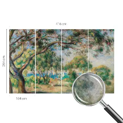 Moderne Fototapete nach Maß mit einer Küstenlandschaft