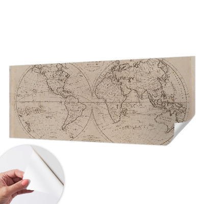 Vintage tapete Alte Karte