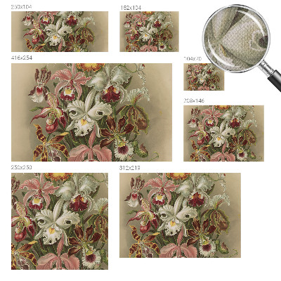 77D-Fototapete Florale Eleganz