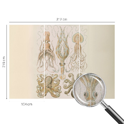 77D-Fototapete fürs Schlafzimmer Meeresleben