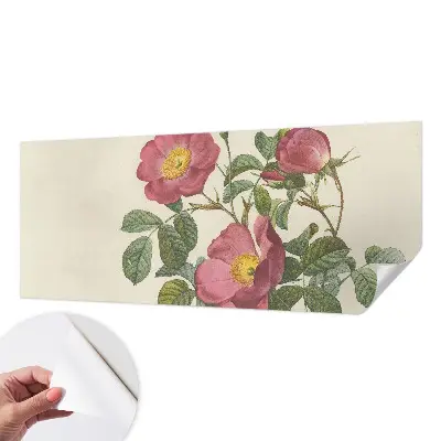 Motivtapete nach Maß mit Rosenmotiv