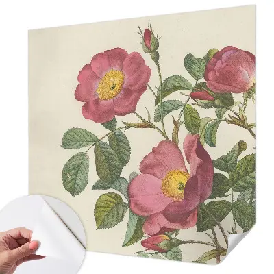 Motivtapete nach Maß mit Rosenmotiv