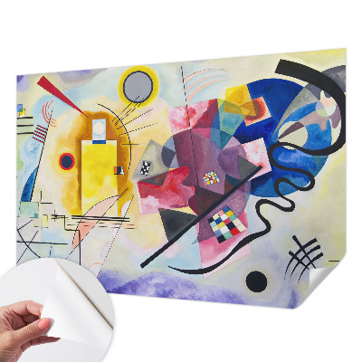 Selbstklebende Fototapete für die Wand Farbenfrohe Abstraktion