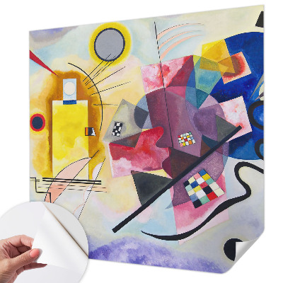 Selbstklebende Fototapete für die Wand Farbenfrohe Abstraktion