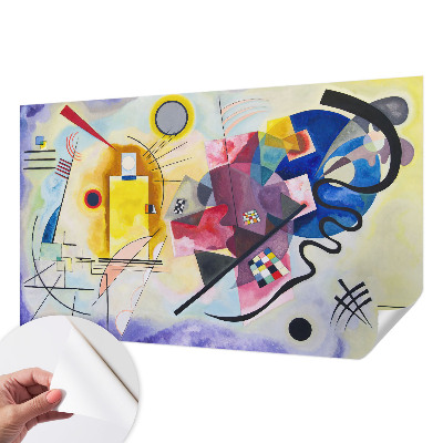 Selbstklebende Fototapete für die Wand Farbenfrohe Abstraktion