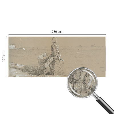 Selbstklebende Fototapete fürs Kinderzimmer Nostalgische Szene