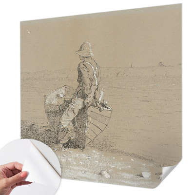 Selbstklebende Fototapete fürs Kinderzimmer Nostalgische Szene