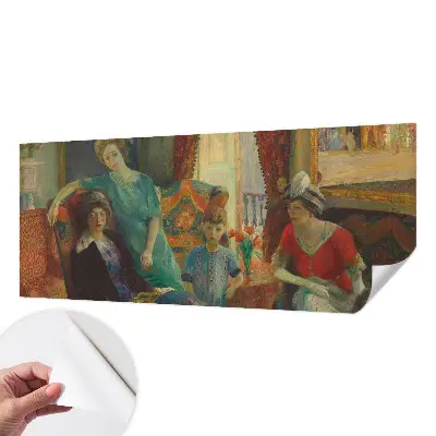 Fototapete in 3D-Optik mit klassischer Eleganz