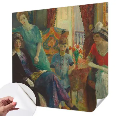 Fototapete in 3D-Optik mit klassischer Eleganz