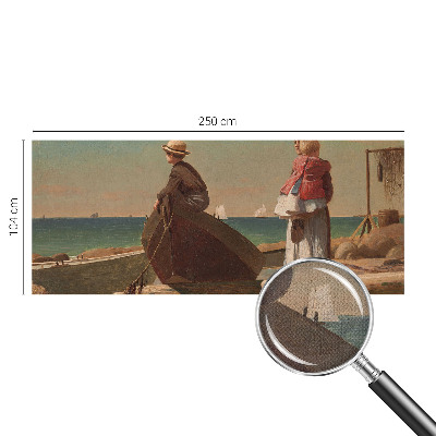 Moderne Fototapete nach Maß Küstenszene