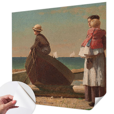 Moderne Fototapete nach Maß Küstenszene