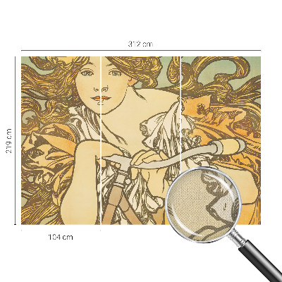 78D-Fototapete fürs Wohnzimmer Frühlingseleganz