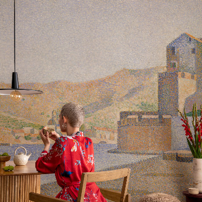 Hochwertige Bildtapete Sommerhafen