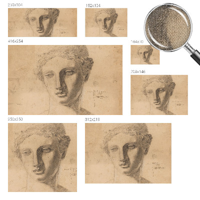 Selbstklebende Fototapete für die Wand Frauenporträt