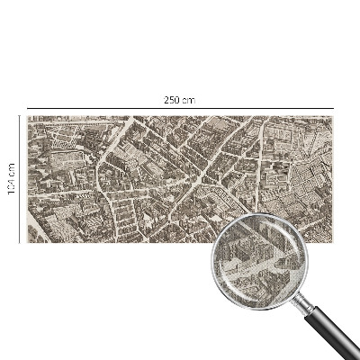 Selbstklebende Fototapete Stadtlabyrinth