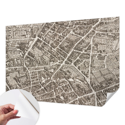 Selbstklebende Fototapete Stadtlabyrinth