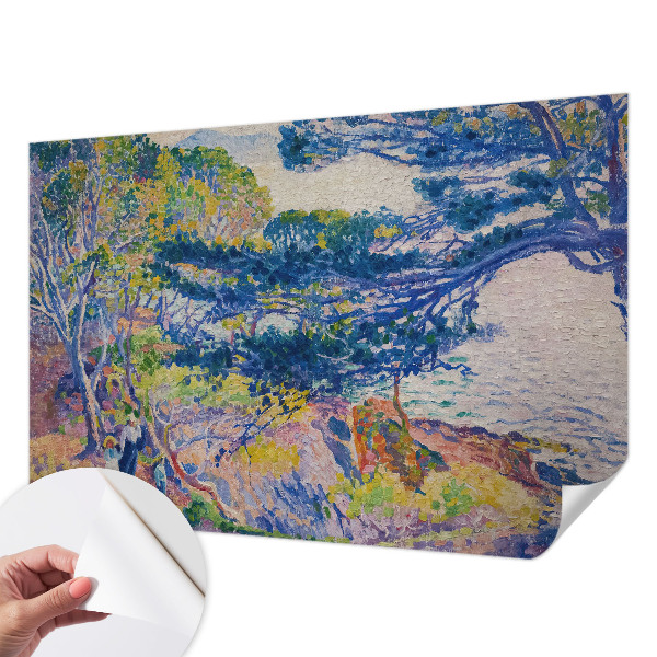Selbstklebende Fototapete fürs Kinderzimmer mit impressionistischer Landschaft