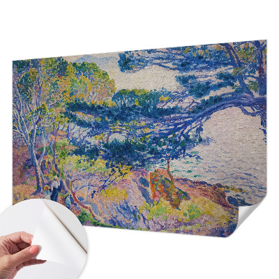 Selbstklebende Fototapete fürs Kinderzimmer mit impressionistischer Landschaft