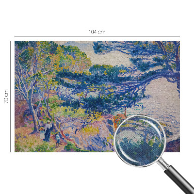 Selbstklebende Fototapete fürs Kinderzimmer mit impressionistischer Landschaft