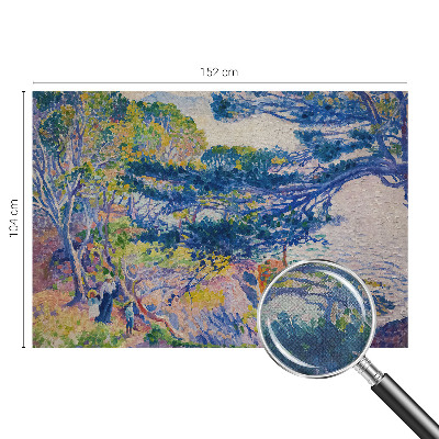 Selbstklebende Fototapete fürs Kinderzimmer mit impressionistischer Landschaft