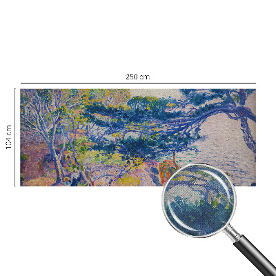 Selbstklebende Fototapete fürs Kinderzimmer mit impressionistischer Landschaft