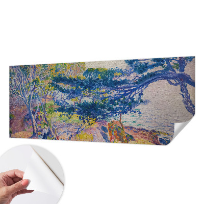 Selbstklebende Fototapete fürs Kinderzimmer mit impressionistischer Landschaft