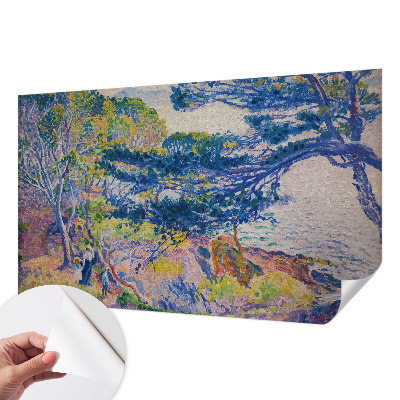 Selbstklebende Fototapete fürs Kinderzimmer mit impressionistischer Landschaft