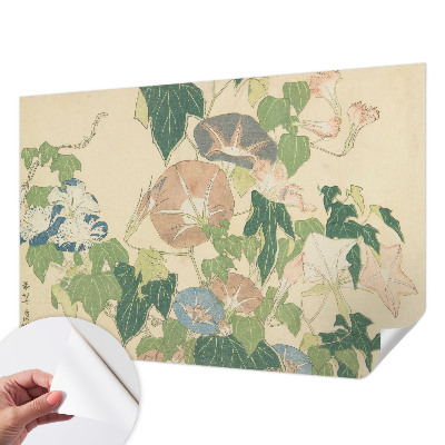 79D-Fototapete fürs Wohnzimmer Florale Eleganz