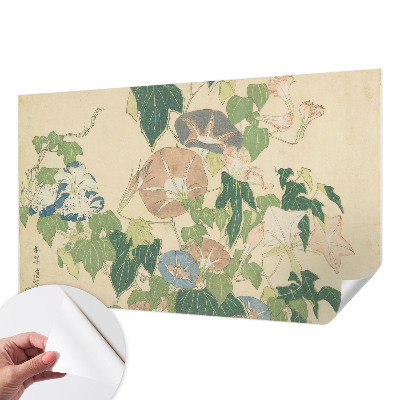 79D-Fototapete fürs Wohnzimmer Florale Eleganz